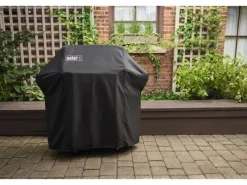 Weber Gasgrills|Gasgrill E-335 GBS Spirit 2025 mit 3 Brennern und Seitenbrenner Schwarz