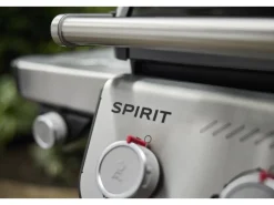 Weber Gasgrills|Gasgrill E-335 GBS Spirit 2025 mit 3 Brennern und Seitenbrenner Schwarz