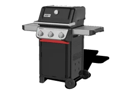 Gasgrill E-310 Spirit 2025 Schwarz 3 Brenner*Weber Outlet