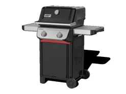 Weber Gasgrills|Gasgrill E-210 Spirit 2025 mit 2 Brennern Schwarz