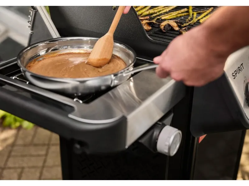 Gasgrill EP-435 GBS Spirit 2025 4 Brenner Seitenbrenner digit. Thermometer*Weber Sale