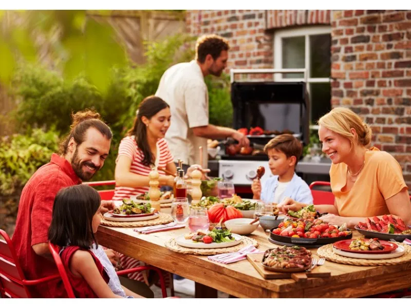 Gasgrill EP-435 GBS Spirit 2025 4 Brenner Seitenbrenner digit. Thermometer*Weber Sale