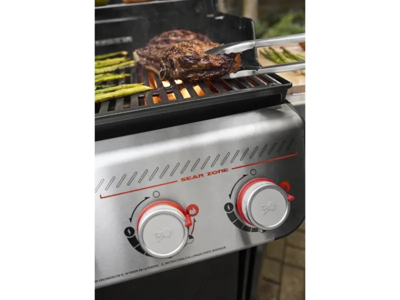 Gasgrill EP-435 GBS Spirit 2025 4 Brenner Seitenbrenner digit. Thermometer*Weber Sale