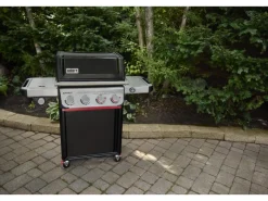 Gasgrill EP-435 GBS Spirit 2025 4 Brenner Seitenbrenner digit. Thermometer*Weber Sale