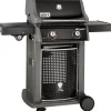 Weber Gasgrills|Gasgrill Spirit E-220 Classic mit 2 Brennern und Seitenbrenner Schwarz