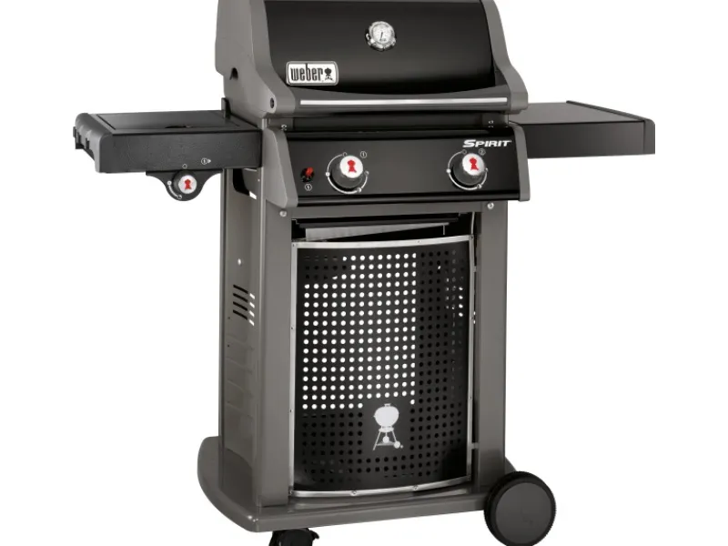 Weber Gasgrills|Gasgrill Spirit E-220 Classic mit 2 Brennern und Seitenbrenner Schwarz