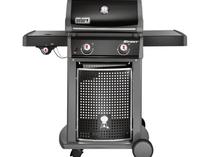 Weber Gasgrills|Gasgrill Spirit E-220 Classic mit 2 Brennern und Seitenbrenner Schwarz