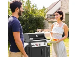 Gasgrill Spirit EP-335 Premium GBS 3 Brenner, Sear Zone & Seitenkocher*Weber