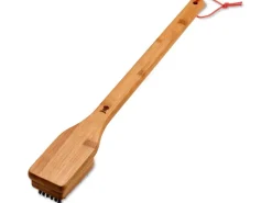 Weber Grillzubehör|Grillbürste mit Bambusholz-Griff 46 cm ohne Kratzer