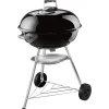 Holzkohle-Kugelgrill Compact Kettle Ø 57 cm Schwarz*Weber Online