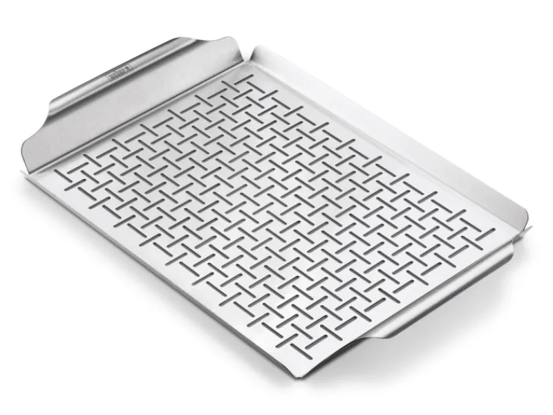 Weber Grillzubehör|Campingzubehör|Style Grillpfanne Deluxe Edelstahl