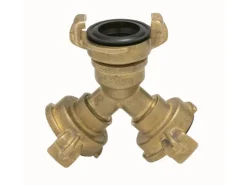 2-Wegeverteiler IG 24,1 mm (Rp 3/4) Messing* Clearance