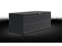Aluminium Gartenbox - Großzügige 590L Aufbewahrungslösung - 130 x 74 x 62 cm*Weide Clearance