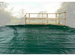 Abdeckplane Gewebeverstärkt für 595 Gr.2 660 x 320 cm Grün*Weka Outlet