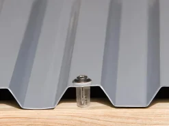 Weka Motorroller|Flachdach-Einzelcarport 617 Gr.1 mit PVC-Dachplatten 322 cm x 512 cm