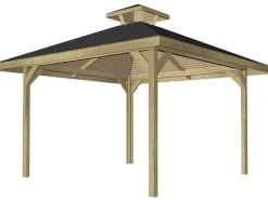 Weka Pavillons|Gartenlauben|Freizeitlaube Rimini Spar-Set 304 cm x 304 cm