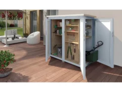 Garten Q Terrassenschrank 160 cm x 75 cm*Weka