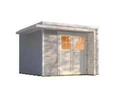 Gartenhaus Amberley Doppeltür 300 cm x 300 cm*Weka Discount