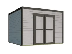 Gartenhaus Batu 3 Flachdach Vollholztür 300 cm x 300 cm*Weka Online