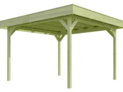 Weka Gartenlauben|Gartenlaube 657 Gr.2 kesseldruckimprägniert 360 cm x 349 cm