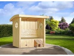 Weka Sitzkissen|Gartenlauben|Gartenlaube Merano gebürstet