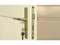 Weka Gartenlauben|Holz-Gartenhaus Flachdach Lasiert 455 cm x 339 cm