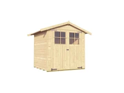 Weka Gartenlauben|Holz-Gartenhaus Satteldach Unbehandelt 171 cm