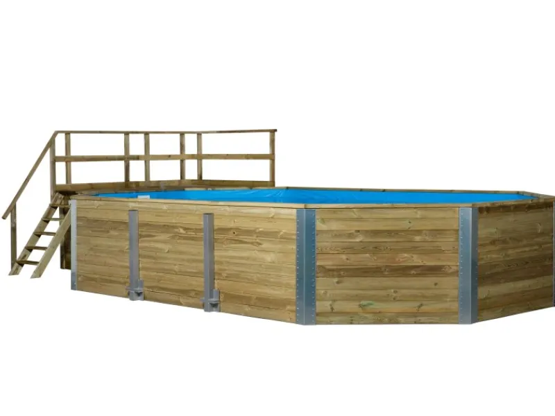 Weka Aufstellpools|Massivholzpool 594 Sparset