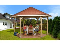Weka Pavillons|Pavillon 656 Sparset Gr.2  399 cm x 461 cm
