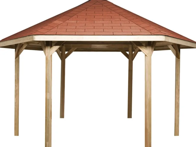 Weka Pavillons|Pavillon 656 Sparset Gr.2 399 cm x 461 cm