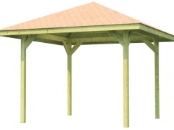 Weka Gartenlauben|Pavillon Gartenoase 651 Gr. 2 Sparset 333 cm x 333 cm