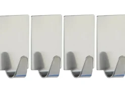 Wenko Rechen|Rechteck Haken 4er-Set