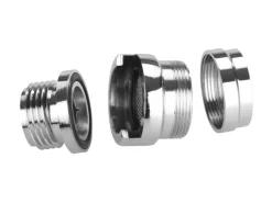 Wenko Campingzubehör|Waschbeckenbrause mit Duo Haken Edelstahl 170 x 2.7 x 2.7 cm Silber glänze