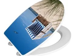 WC-Sitz Strandkorb Duroplast Acryl*Wenko Online