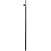 Westline Angeln|Bankstick aus Aluminium 80 cm Schwarz