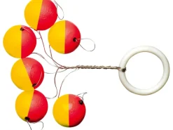 Westline Angeln|Forellen Leuchtpilot Rund Gelb-Rot 12 mm