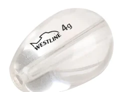 Westline Angeln|Glasgewicht T-Drop Ghost 4 g Transparent