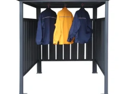 Fahrrad- und Rauchunterstand B x T: 180 cm x 200 cm Anthrazit*Westmann