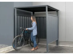 Fahrrad- und Rauchunterstand B x T: 180 cm x 200 cm Anthrazit*Westmann