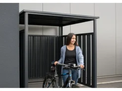 Fahrrad- und Rauchunterstand B x T: 180 cm x 200 cm Anthrazit*Westmann