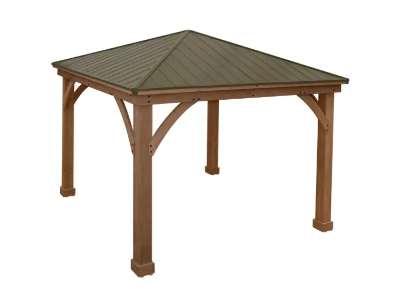 Westmann Gartenlauben|Holz Pavillon Devon 366 cm x 366 cm FSC®