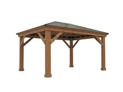 Westmann Pavillons|Gartenlauben|Holz Pavillon Devon 371 cm x 490 cm FSC®