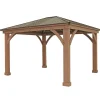 Westmann Gartenlauben|Holz Pavillon Devon 366 cm x 427 cm FSC®