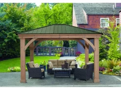 Westmann Gartenlauben|Holz Pavillon Devon 366 cm x 427 cm FSC®