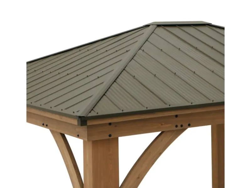 Westmann Gartenlauben|Holz Pavillon Devon 366 cm x 427 cm FSC®