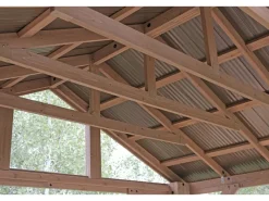 Westmann Pavillons|Gartenlauben|Holz Pavillon Yukon 427 cm x 366 cm FSC®