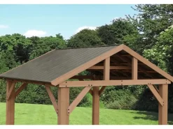 Westmann Pavillons|Gartenlauben|Holz Pavillon Yukon 427 cm x 366 cm FSC®