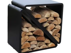 Kaminholzregal 57 cm x 36 cm x 56 cm Schwarz*Westmann Online