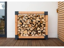 Lärchenholz Kaminholzregal Michel L FSC®*Westmann Hot