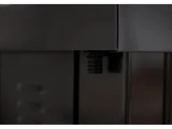 Metall-Fahrradgarage Velos 2 Schwarz 133 cm x 222 cm x 151 cm*Westmann Discount